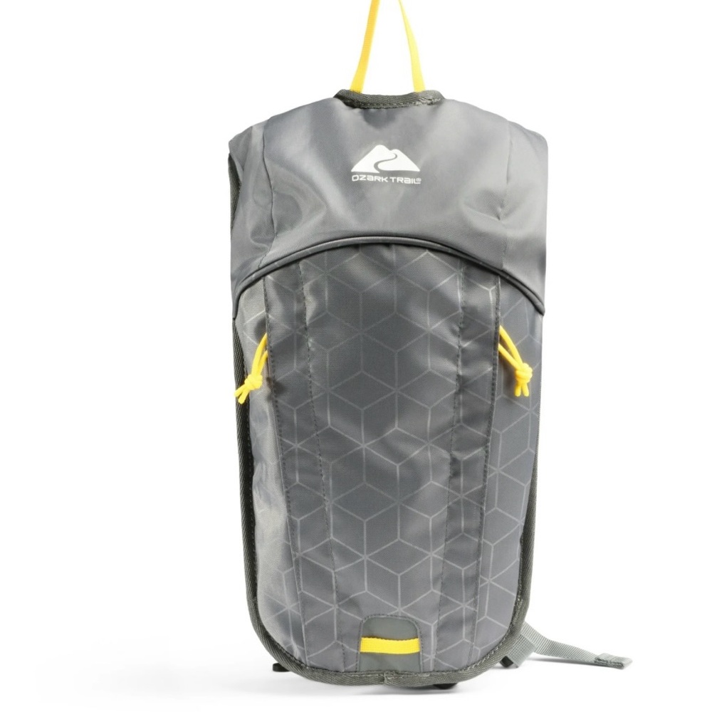 Ozark Trail Gray and Yellow Backpack